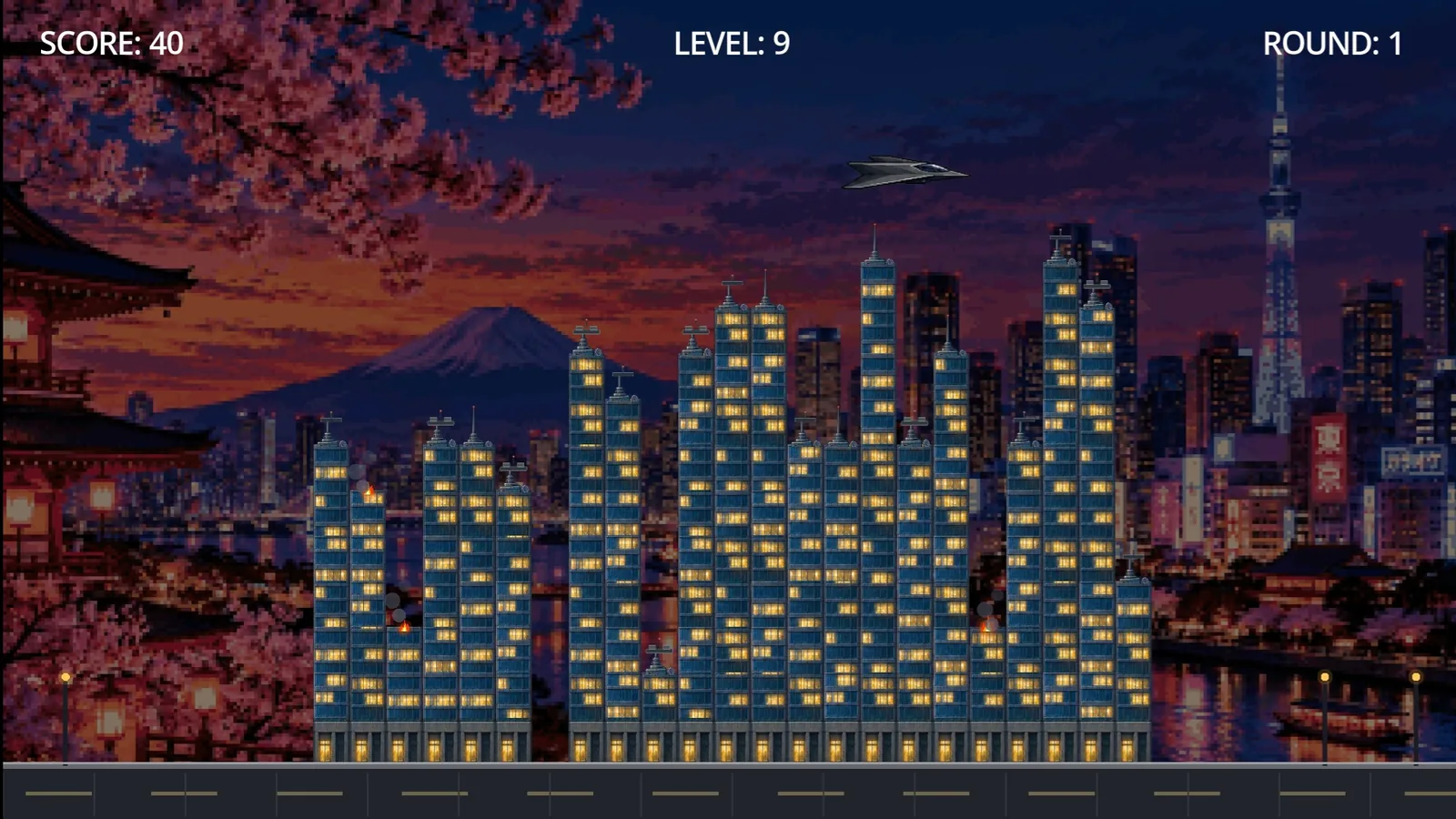 Bombing Buildings gameplay
